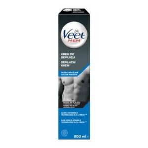 Veet Men, depilatory cream, sensitive skin, 200 ml