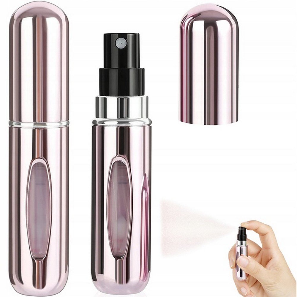 ,Verk Group travel atomizers black, red, purple, gold 5 ml,Atomizery podróżne Verk Group czarny, czerwony, fioletowy, złoty 5 ml