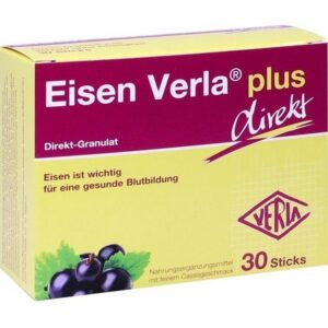 VERLA Iron Verla plus direct granules 30 pieces,VERLA Iron Verla plus Direktgranulat 30 Stück.