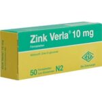 VERLA Zinc Verla 10 mg film-coated tablets 50 pcs,VERLA Zink Verla 10 mg Filmtabletten 50 Stk