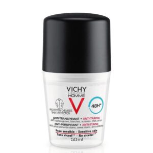 VICHY HOMME Roll-on antiperspirant for men against stains 48h 50ml