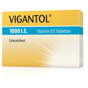 Vigantol 1,000 I.E. Vitamin D3 tablets 200 pcs., Vigantol 1.000 I.E. Vitamin D3 Tabletten 200 Stk.