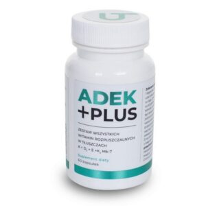 Visanto Vitamins Adek Complex Plus Set of Vitamins A + D3 E K2 Mk7