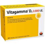 Vitagamma D3 2000 IU, 200 Tablets,Vitagamma D3 2000 IE, 200 Tabletten
