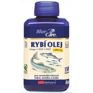 VitaHarmony Omega 3 Fish Oil 1000mg 150, VitaHarmony Rybí olej Omega 3, 1000 mg, 150