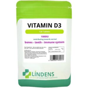 Vitamin D3 Lindens 1000IU 2-PACK 200 capsules, Vitamin D3 Lindens 1000IU 2ER-PACK 200 Kapseln