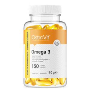 Vitamins capsules OstroVit Omega 3 omega-3 acid 190 g 150 pcs.