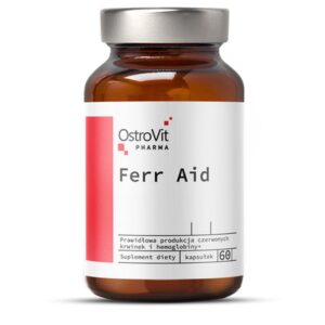 OstroVit,Vitamins Ferr Aid iron 60 pcs,Witaminy Ferr Aid żelazo 60 szt,