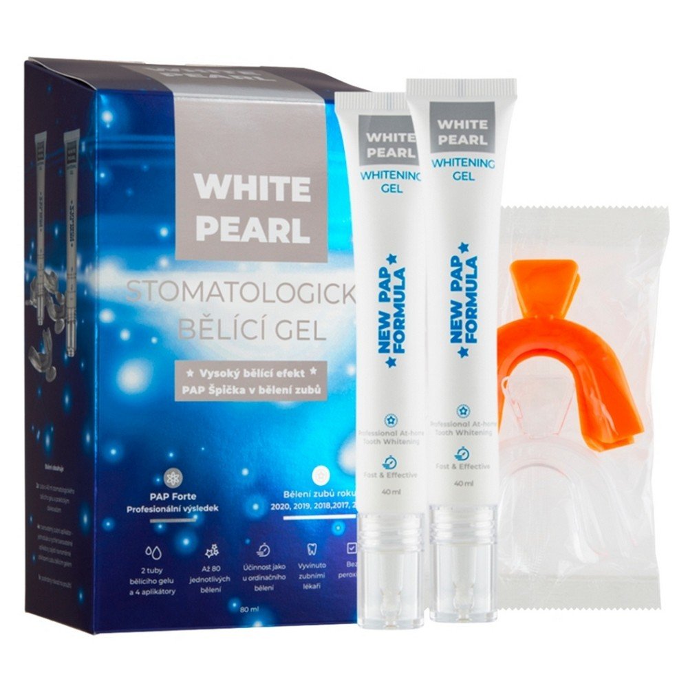 WHITE PEARL Teeth whitening gel 80 ml