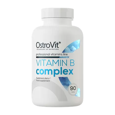 OstroVit,Vitamins B Complex of B vitamins 90 tabs,OstroVit,Witaminy OstroVit Witamina B Kompleks kompleks witamin z grupy B 90 tabletek,OstroVit
