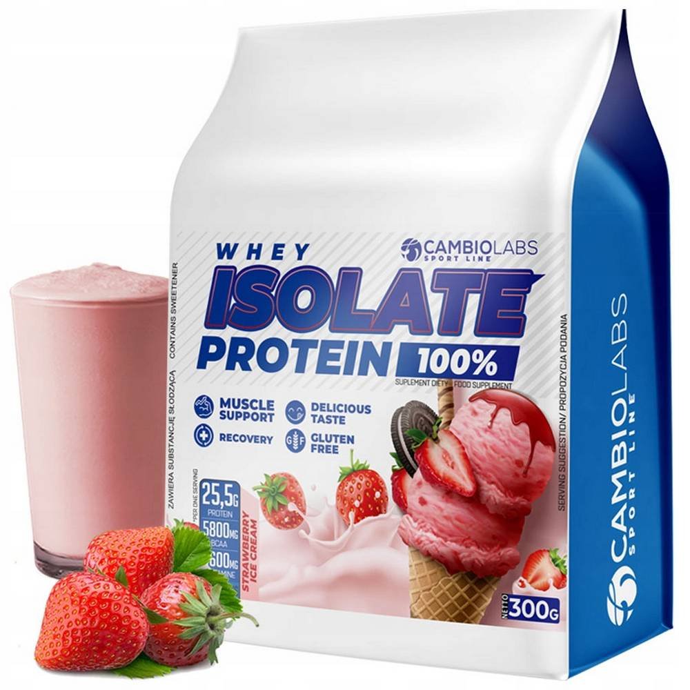WPI Cambiolabs 300 g strawberry flavor