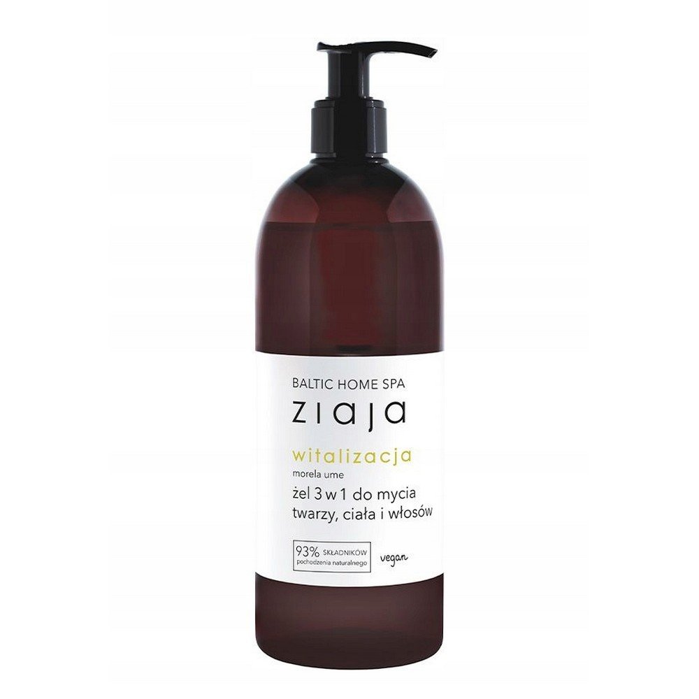 Ziaja,Ziaja baltic home spa vitalization gel 3 in 1,Ziaja baltic home spa witalizacja żel 3 w 1