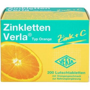 Verla-Pharm Arzneimittel GmbH & Co. KG Zinkletten Verla Orange